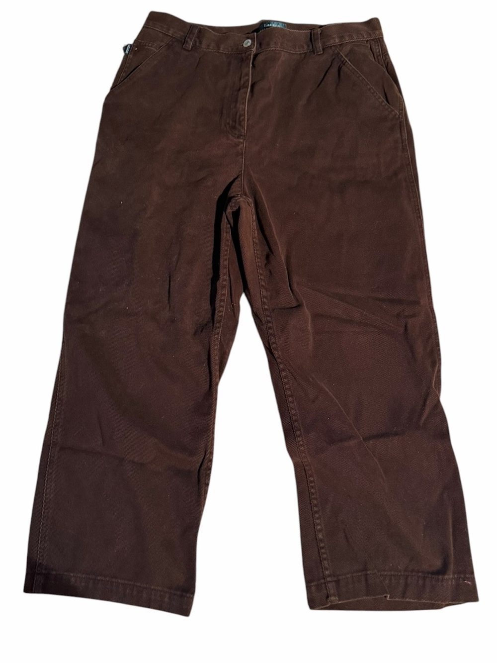 Lauren Ralph Lauren Dark Brown Chinos size 16